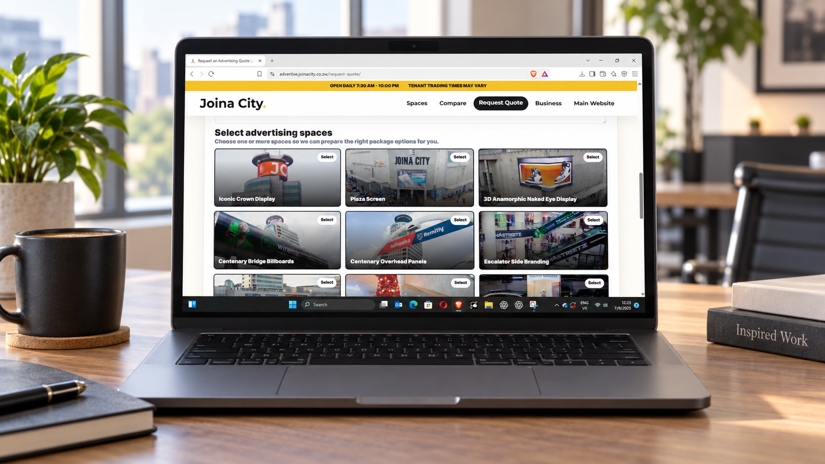 Joina City Advertising Platform