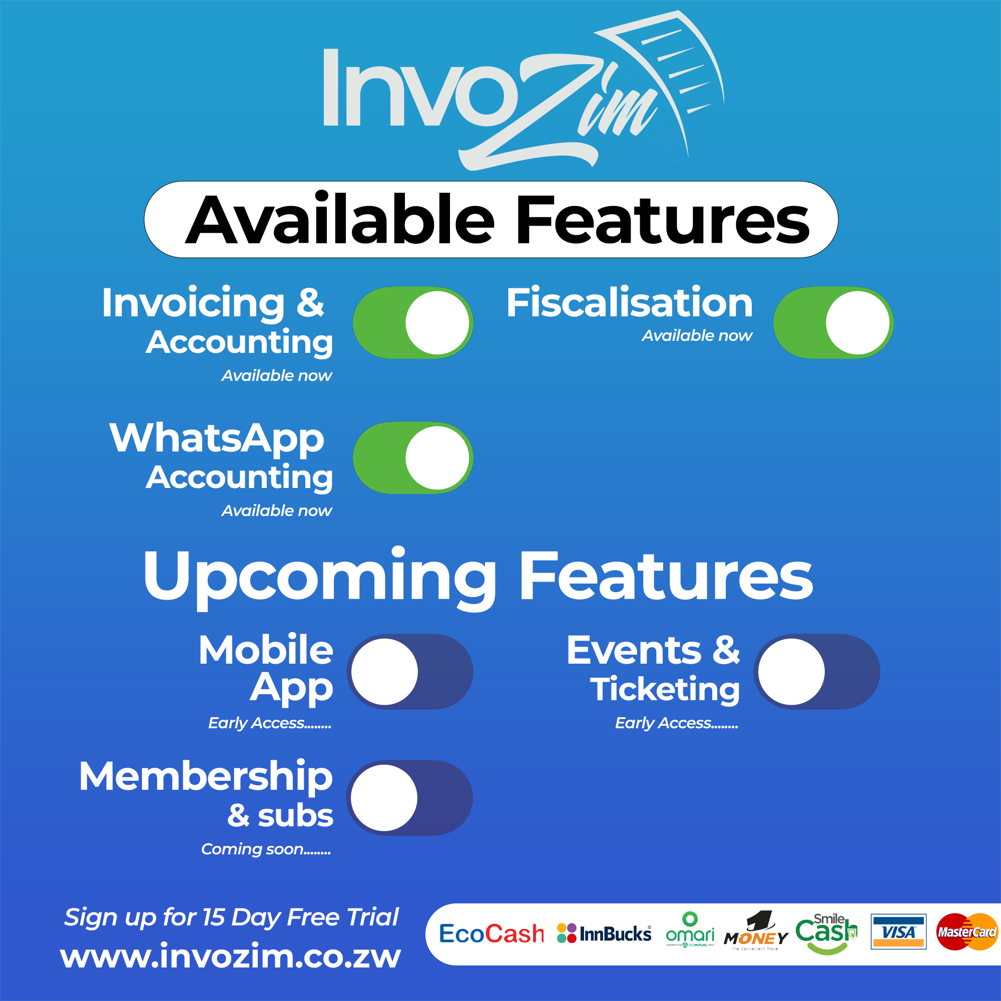 Upcoming Features
